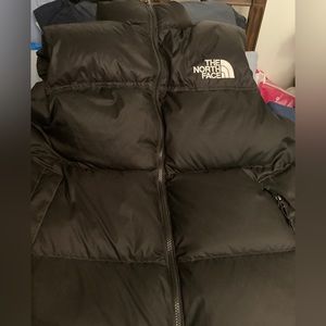 Brand new, never worn black The North Face vest